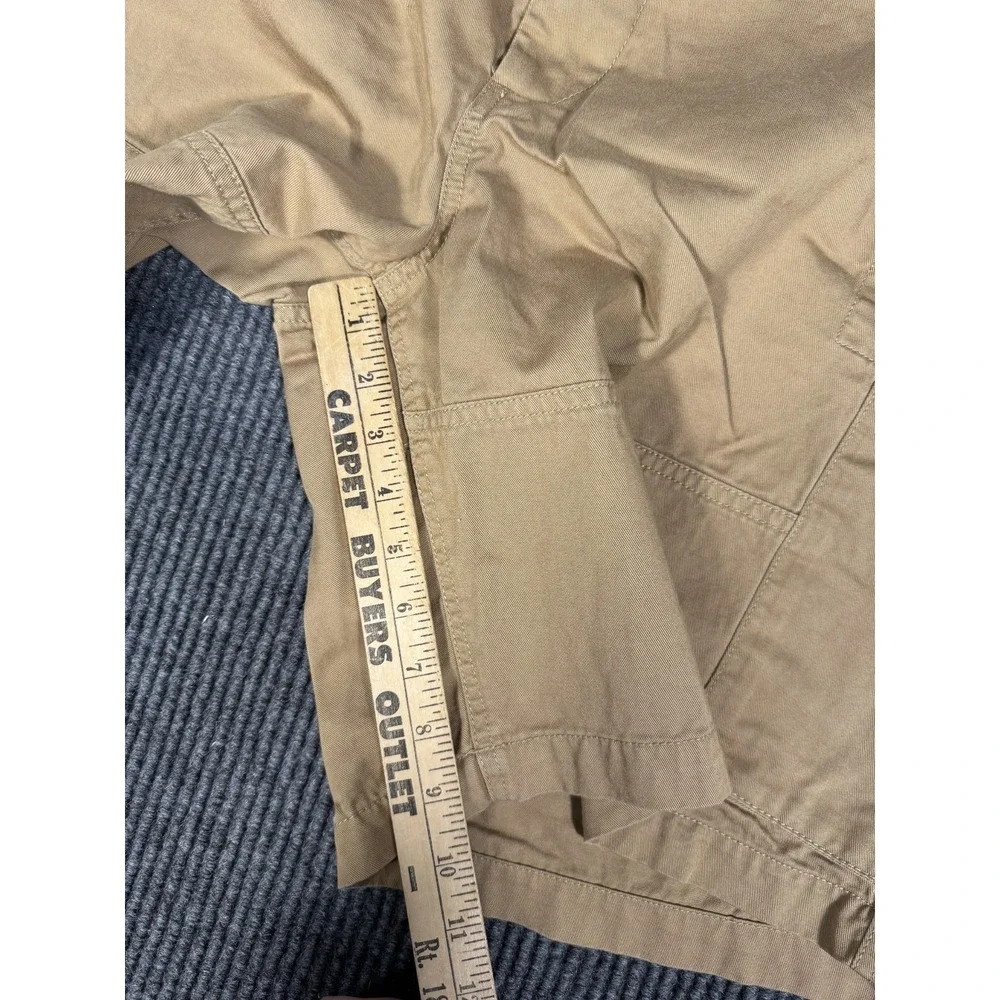 Polo Ralph Lauren Cargo Chino Baggy Shorts Men Size 44 44B Khaki Relaxed Fit Tan